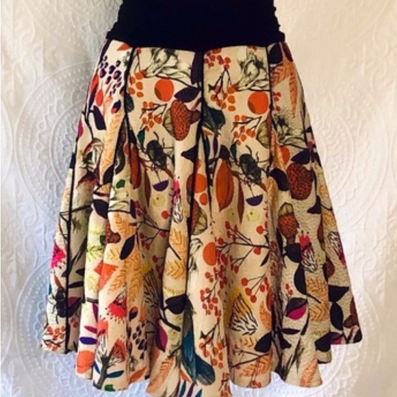 Eva Franco birds skirt by anthropology - Picture 7 of 7